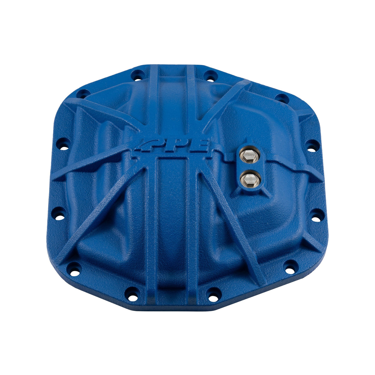 PPE Diesel 2018-2023 Jeep JL/JT Dana-M210 Heavy-Duty Nodular Iron Front Differential Cover Blue 238043322