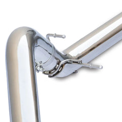 PPE Diesel Exhaust Kit 4 Inch Cat Back Single Tip 3.0L Duramax - Pol/Blk 117053020