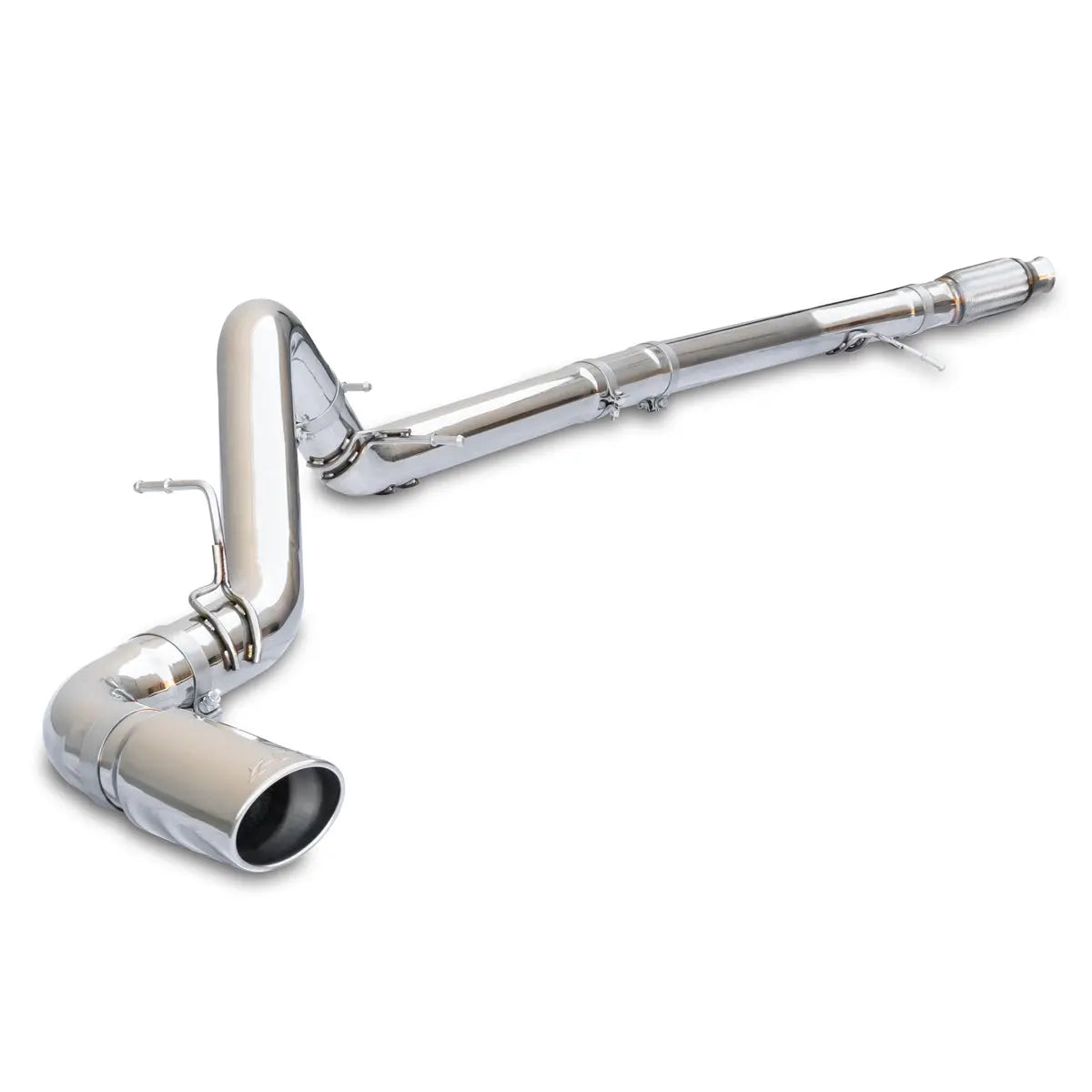 PPE Diesel Exhaust Kit 4 Inch Cat Back Single Tip 3.0L Duramax - Pol/Pol 117053030