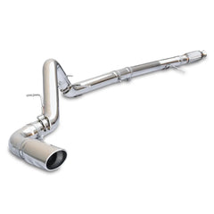 PPE Diesel Exhaust Kit 4 Inch Cat Back Single Tip 3.0L Duramax - Pol/Pol 117053030