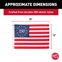 CURT America 250 Boat Flag 2025015792
