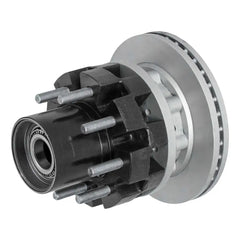 CURT Disc Brake Rotor with Threaded Cap, 12,000-lb. Axles, 8 on 6-1/2" Bolt Pattern 2025048469