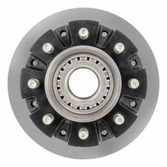CURT Disc Brake Rotor with Threaded Cap, 12,000-lb. Axles, 8 on 6-1/2" Bolt Pattern 2025048469