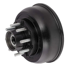 CURT 12-1/4" Short Threaded Hub with Installed Bearing Kit, 10,000-lb. Axles 2025048502