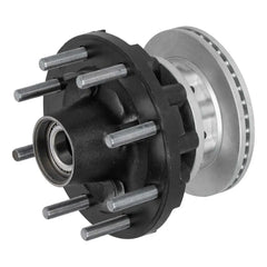 CURT Disc Brake Rotor with Threaded Cap, 16,000-lb. Axles, 8 on 275mm Bolt Pattern 2025048505