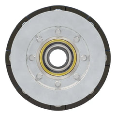 CURT Disc Brake Rotor with Threaded Cap, 16,000-lb. Axles, 8 on 275mm Bolt Pattern 2025048505
