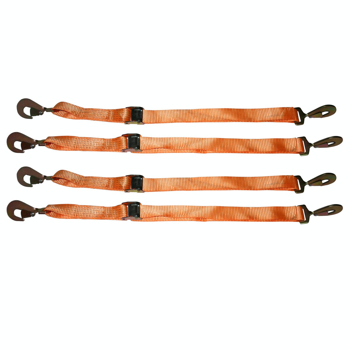 Bulldog Winch Co LLC 20303 4pc 2x60 Cambuckle Strap Set