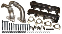ATS Pulse Flow Exhaust Manifold Kit Fits 2001-2004 6.6L Duramax 204-900-4248