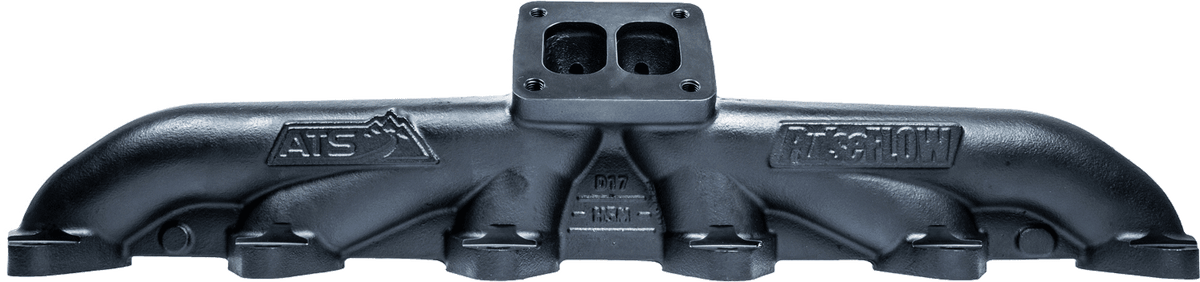 ATS Pulse Flow Exhaust Manifold Kit Fits 1998.5-2007 5.9L Cummins 1-Pc T4 204-941-2218