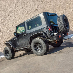 ARIES 2074100 Rocker Step Running Boards, Select Jeep Wrangler JK