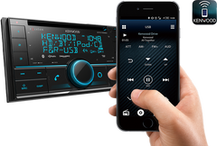 KENWOOD DPX795BH Dual Din Sized CD Receiver with Bluetooth & HD Radio