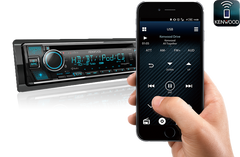 Kenwood Excelon KDC-X705 CD-Receiver with Bluetooth and HD Radio