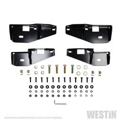Westin Automotive 21-4065 Platinum 4 Oval Nerf Step Bars Textured Black