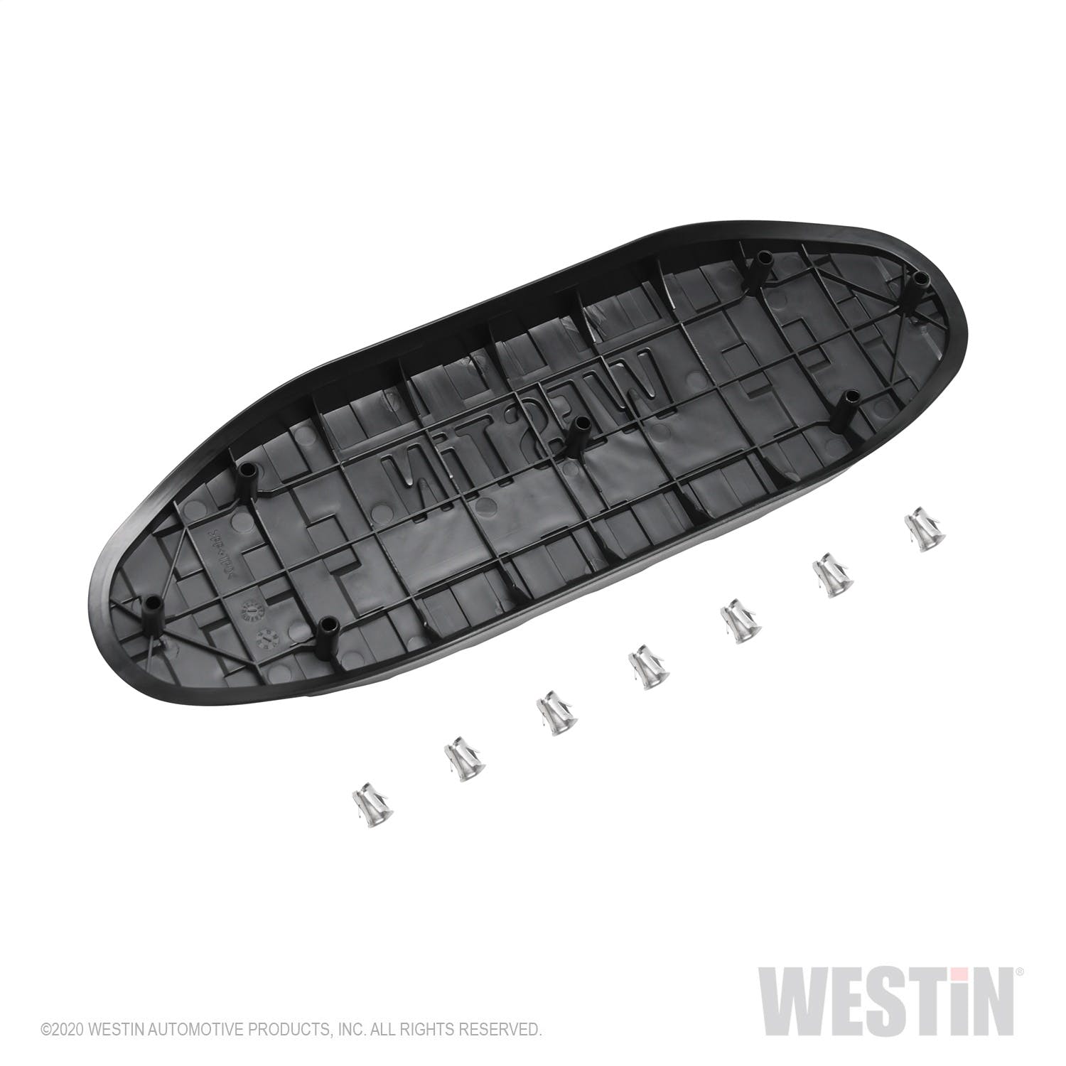 Westin Automotive 21-50002 Pro Traxx 5 Step Pad and Clips Black