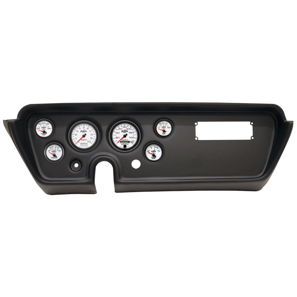 AutoMeter Products 2113-10 6 Gauge Direct-Fit Dash Kit, Pontiac GTO/Lemans 67, Phantom II