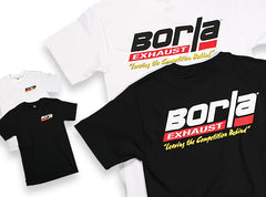 Borla 21197 Men's Motorsports Black T-Shirt - Large