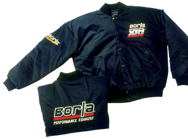 Borla Black Nylon Jacket - Large