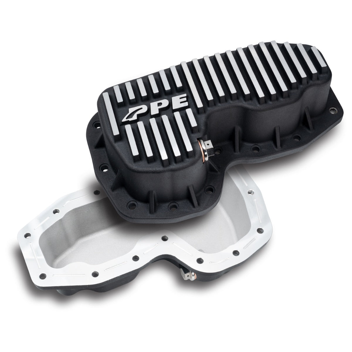 PPE Diesel 2011-2022 Jeep Grand Cherokee 3.6L Heavy-Duty Cast Aluminum Engine Oil Pan Brushed 214052210