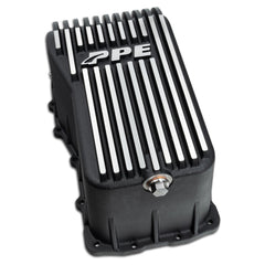 PPE Diesel 2007-2011 Jeep Wrangler JK 3.8L Heavy-Duty Cast Aluminum Engine Oil Pan Brushed 214053810