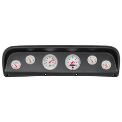 AutoMeter Products 2145-03 6 Gauge Direct-Fit Dash Kit, Ford Truck 67-72, Arctic White