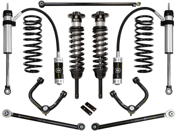 ICON Vehicle Dynamics K53184T 0-3.5 Stage 4 Suspension System with Tubular Upper Control Arm
