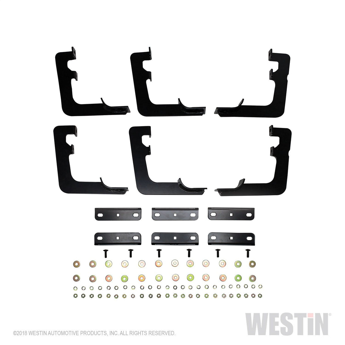 Westin Automotive 22-2245 Premier Oval Nerf Step Bar Mount Kit Black