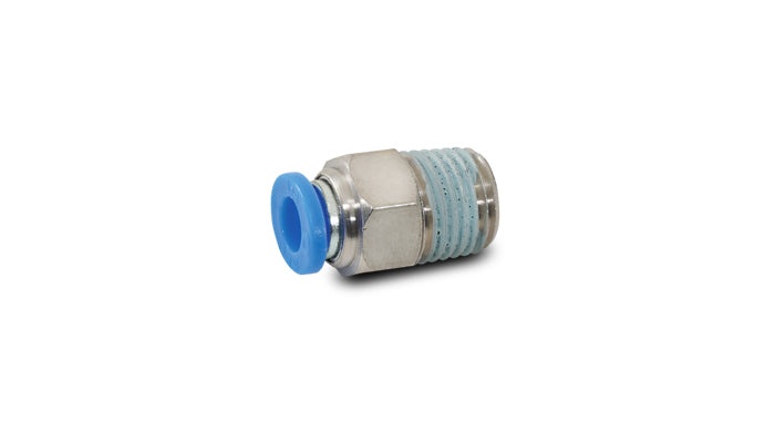 Vibrant Performance - 22638 - Male Elbow Fitting, for 1/4 in. O.D. Tubing (3/8 in. NPT Thread)