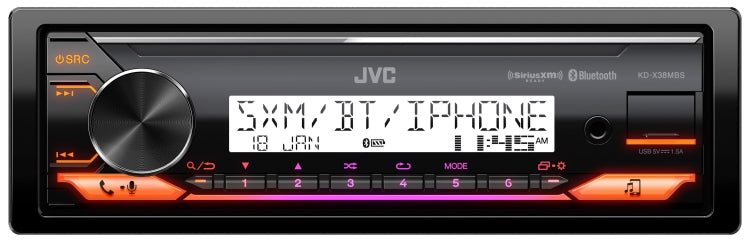 JVC KD-X38MBS Digital media Marine receiver (does not play CDs)