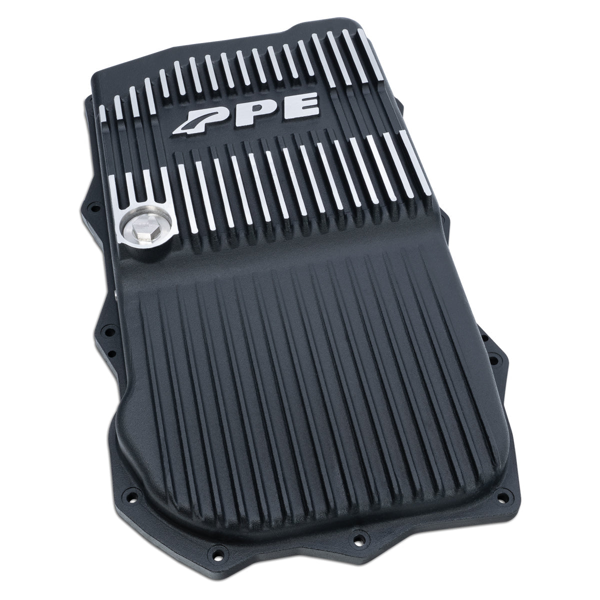 PPE Diesel 2018-2022 Jeep Wrangler JL/JT w/ 850RE Transmission Heavy-Duty Cast Aluminum Transmission Pan Brushed 228153510