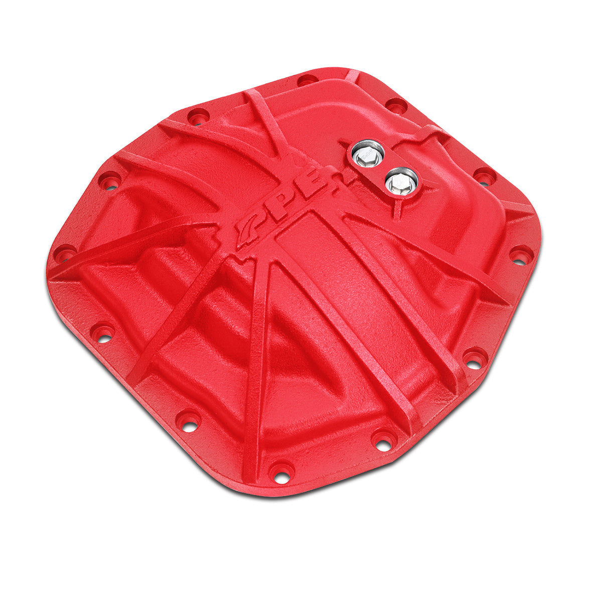 PPE Diesel 2018-2023 Jeep JL/JT Dana-M210 Heavy-Duty Nodular Iron Front Differential Cover Red 238043312