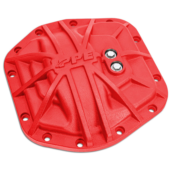 PPE Diesel 2018-2023 Jeep JL Sport Dana-M186 Heavy-Duty Nodular Iron Front Differential Cover Red 238043412