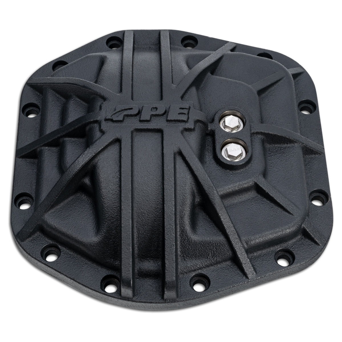 PPE Diesel 2018-2023 Jeep JL Sport Dana-M186 Heavy-Duty Nodular Iron Front Differential Cover Black 238043420