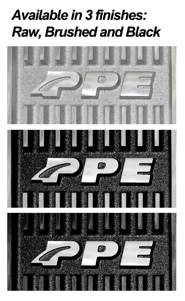 PPE Diesel Heavy Duty Cast Aluminum Rear Differential Cover GM/Ram 2500/3500 HD Black  238051020