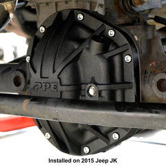 PPE Diesel 2007-2018 Jeep Wrangler Dana-44 Cast Nodular Iron Rear Differential Cover Black  238053120