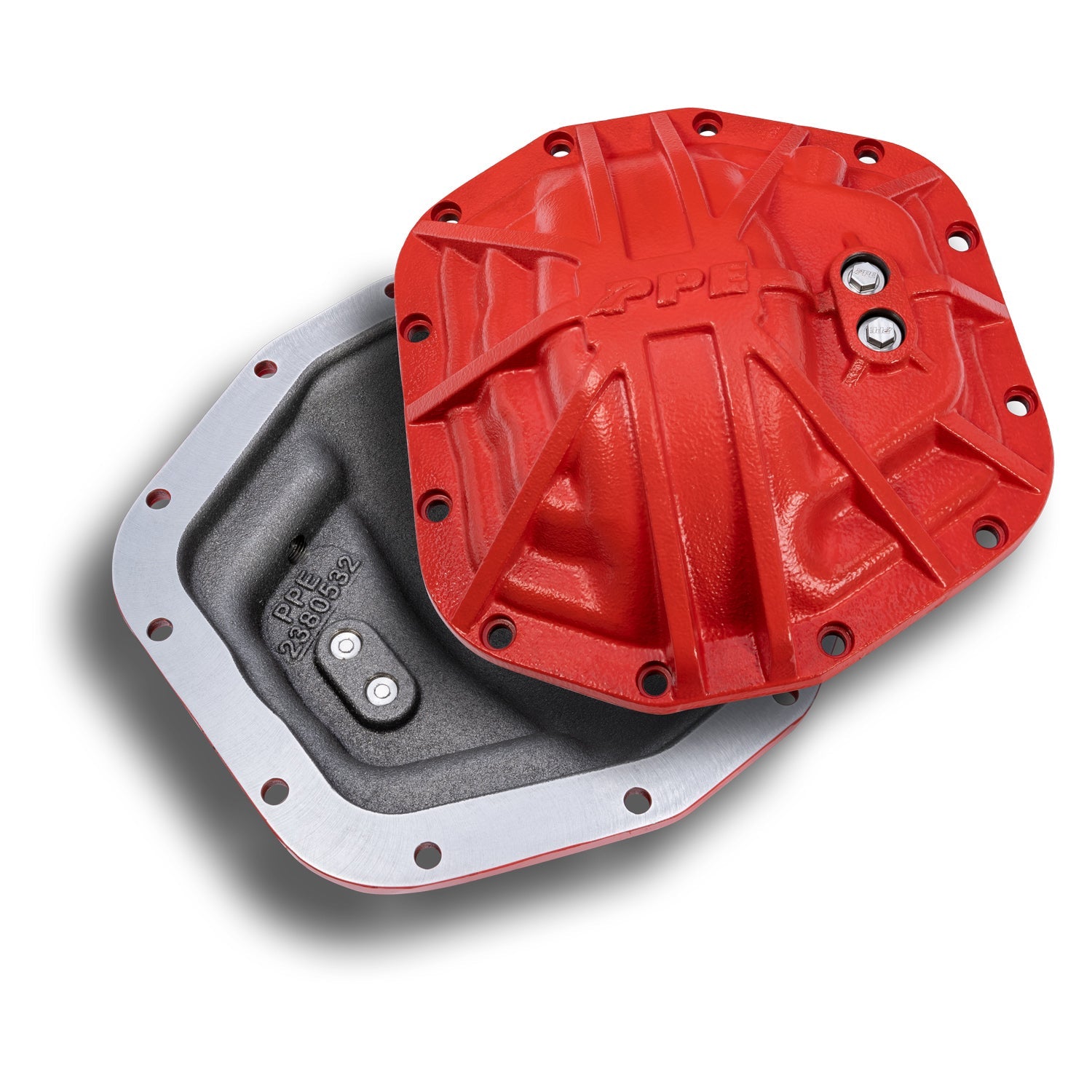 PPE Diesel 2018-2023 Jeep JL/JT/Ford Bronco Dana-M220 Heavy-Duty Nodular Iron Rear Differential Cover Red  238053212