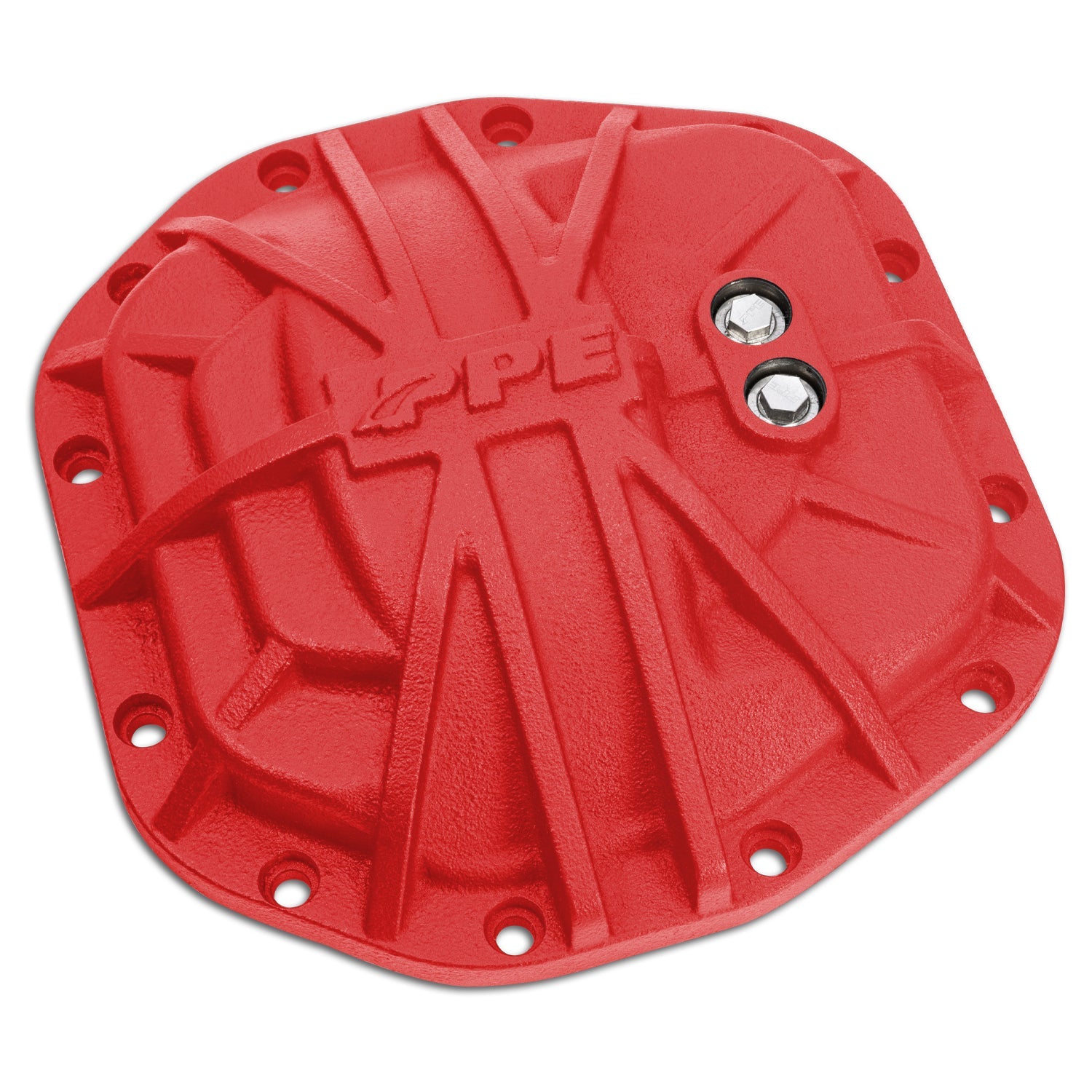 PPE Diesel 2018-2023 Jeep JL Dana-M200 Heavy-Duty Nodular Iron Rear Differential Cover Red  238053412