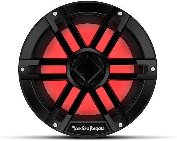 Rockford Fosgate M1 10" DVC 2ohm© Color Optix Marine Subwoofer - Black pn m1d2-10b