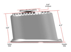 Holley 241-150 TALL M/T BIG BLOCK CHEVY VALVE COVERS