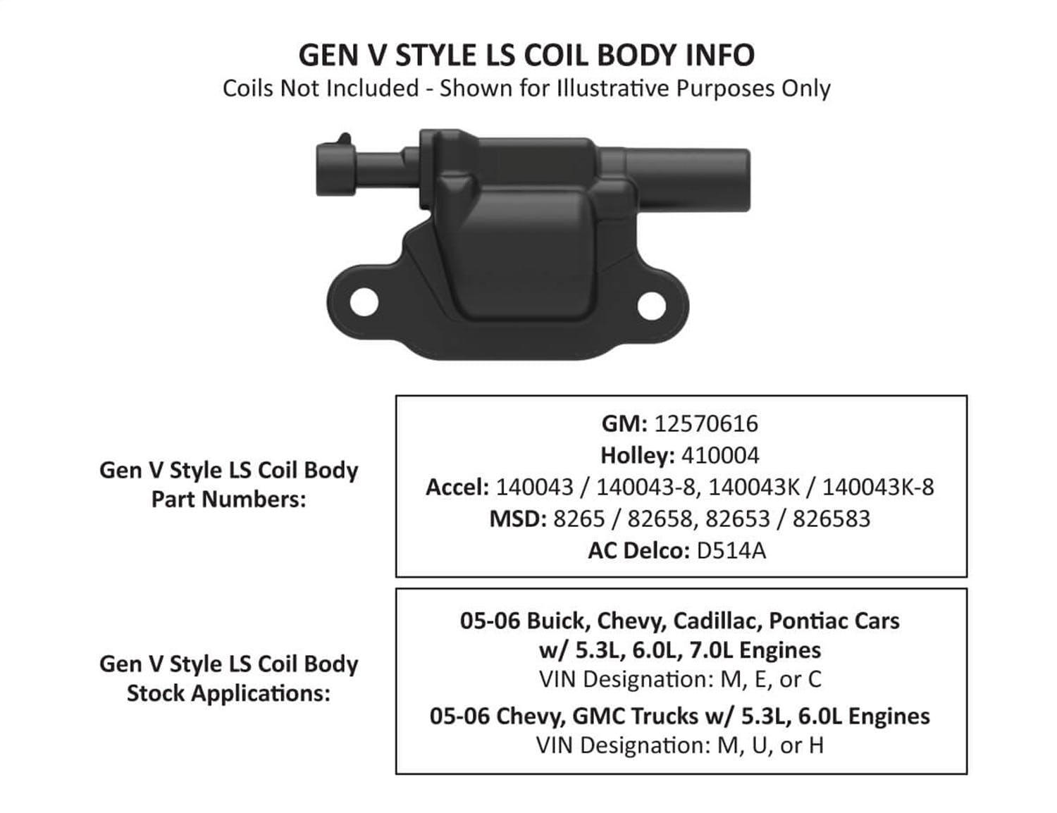 Holley 241-177 2-PIECE VALVE COVER GM LS CHEVROLET LOGO