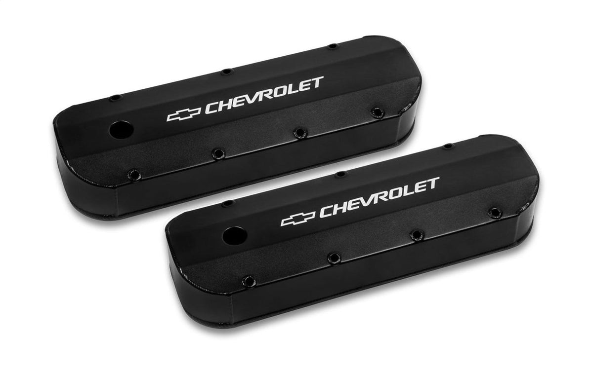 Holley 241-279 GM FAB ALUM V/C BLK BBC W/HOLE