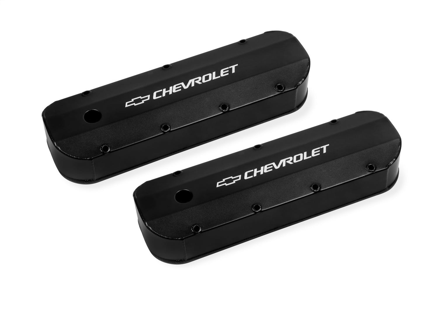 Holley 241-279 GM FAB ALUM V/C BLK BBC W/HOLE