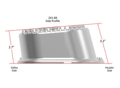 Holley 241-84 VALVE COVER, M/T BBC, POLISHED