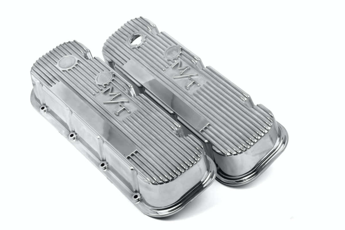 Holley 241-84 VALVE COVER, M/T BBC, POLISHED