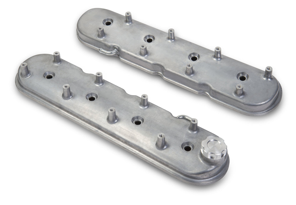 Holley 241-88 VALVE COVER, LS NATURAL CAST FINISH