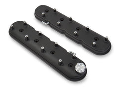 Holley 241-91 VALVE COVER, LS BLACK KRINKLE FINISH