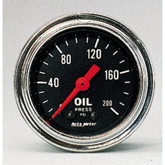 AutoMeter Products 2422 Oil Pressure Gauge 0-200 PSI