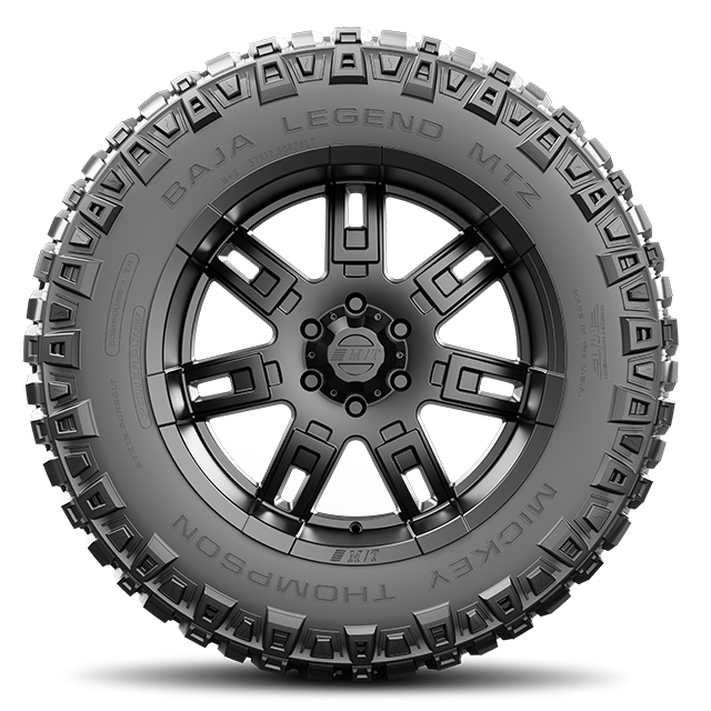 Mickey Thompson Baja Legend MTZ 15.0 Inch 35X12.50R15LT Raised White Letter Light Truck Radial Tire  247931