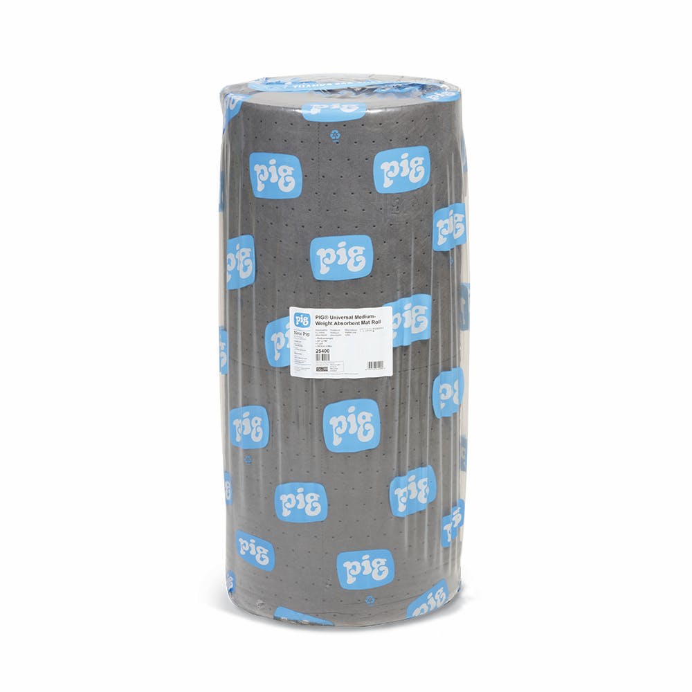 New Pig Corporation 25400 PIG Universal Medium-Weight Absorbent Mat Roll 30 in. x150 ft. roll