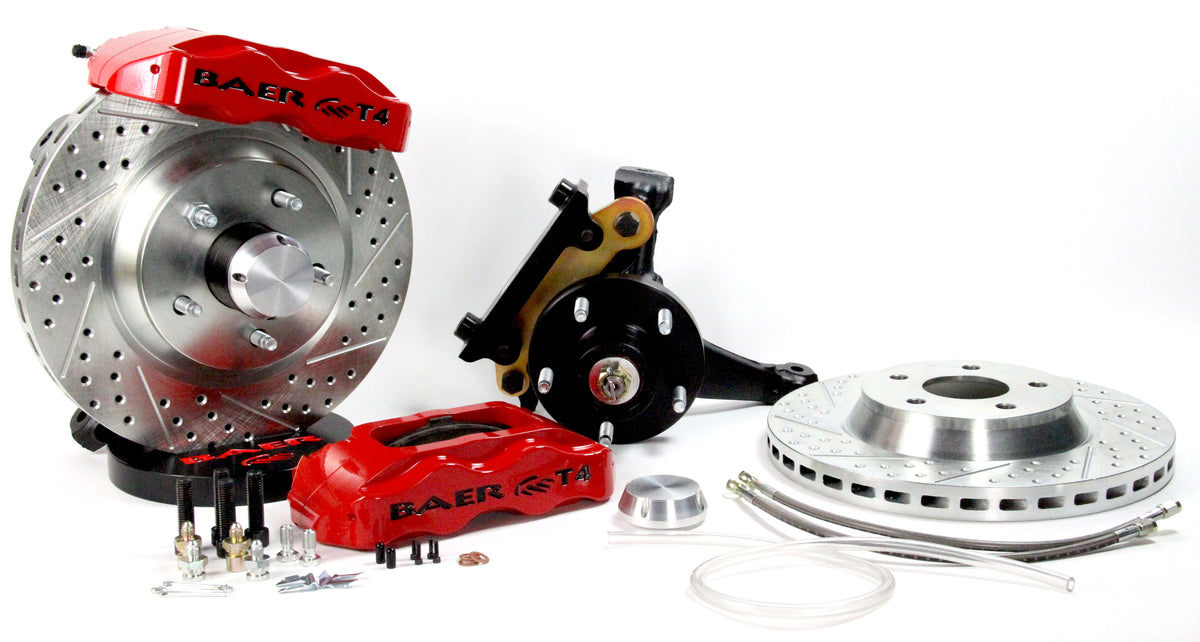 Baer Brakes 13inch Track4 Front Brake Kit HO SDZ Std Studs 4301397HO