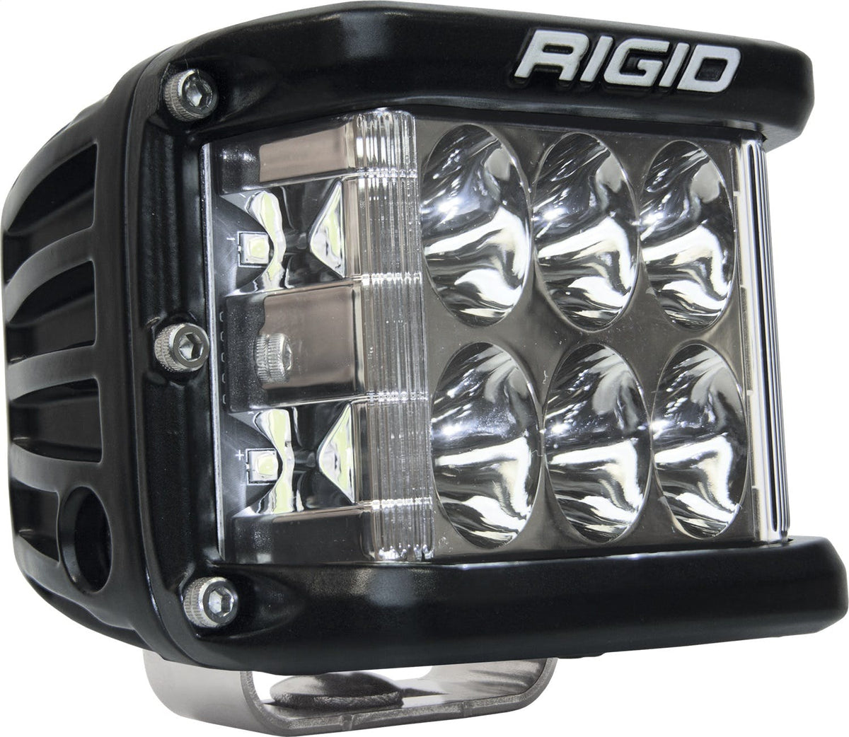 RIGID Industries 261313 Dually Side Shooter PRO LED Driving Light, Surface Mount